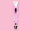 3D ручка c LCD дисплеем 3DPen Hot Draw 3 Pink+Досточка+Ножницы+Комплект эко пластика для рисования 109 метров Кривой Рог