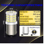 Комплект світлодіодних ламп Napo LED 1157-3014-57smd-ceram P21/5W 1157 BAU15S 2 шт Білий (2473239737) Днепр