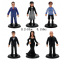 Набор фигурок Banpresto The Addams Family Wednesday Addams 9-10 см 6 шт Разноцветный Ромны