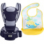 Хипсит эрго-рюкзак кенгуру переноска слюнявчик-трансформер Baby Carrier 20 кг 6 в 1 Темно-синий (vol-9862) Южноукраїнськ