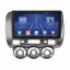 Штатная магнитола Lesko Honda Fit I Manual AC 2001-2008 9" 2/32Gb 4G Wi-Fi GPS Top (10617-52926) Киев