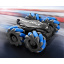 Машинка трюковая перевертыш с пультом радио управления Weishengda RC Drift Stunt Car Синий Володимир-Волинський