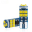Комплект світлодіодних ламп Napo T10-3030-15smd W5W T10 2 шт Білий (2508425835) Киев