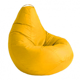 Крісло-мішок без внутрішнього чохла Altan 130х100 см Жовтий (187)