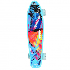Скейт пенніборд Profi 56x14 см Блакитний (MS-0749-141)