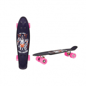 Скейт "Пенні борд" Bambi SC20402 PU колеса 56 см Рожевий
