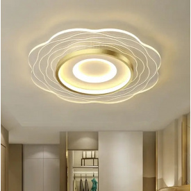 Світлодіодна люстра No Brand Квіточка PJ827WG 40 см