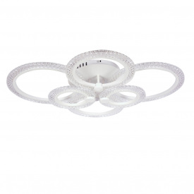 Стельова LED люстра Sunlight 5805/2+2+2 Білий