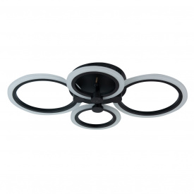 Полочна LED люстра Sunlight 5333/2+2 чорний