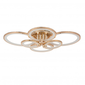Стельова LED люстра Sunlight 5332/2+2+2 Gold