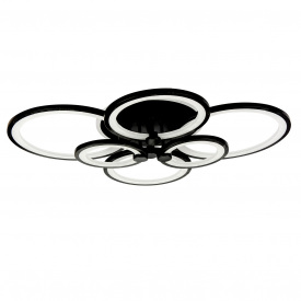 Полочна LED люстра Sunlight 5332/2+2+2 R чорний