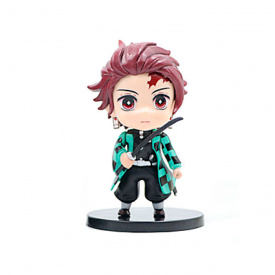 Фігурка The Coop Танджиро Камадо Kimetsu no Yaiba чибі v4 6 см Різнокольоровий (24384)