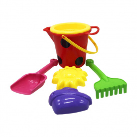 Пісочний набір Малий Mtoys S0006 червоний