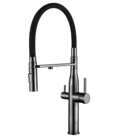 Змішувач для кухні Mixxus VTM-021REFL Black (417209)