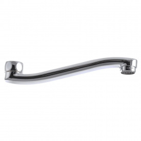 Вилив фігурний з аератором Haiba M7235S 350 мм Хром (313501)