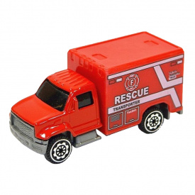 Машинка игрушечная Спецтехника АвтоПром 7637 масштаб 1:64 металлическая Rescue