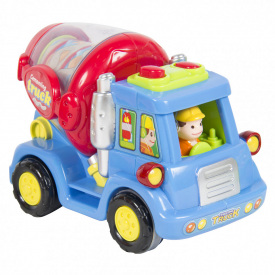 Спецтехніка інерційна Limo Toy 386 ABC 12см Бетонозмішувач