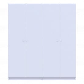 Комплект Doros Промо з полицями Білий ДСП 180х48х204 см (44900288)