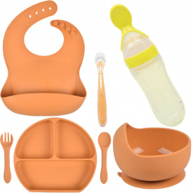 Набор посуды 2Life Y25 7 шт Оранжевый (vol-9910)