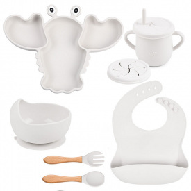 Набор посуды 2Life Y23 6 предметов Белый (v-11196)