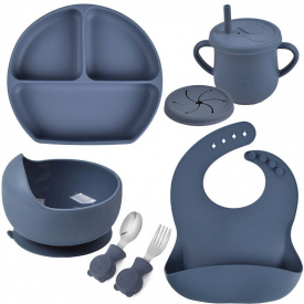 Набор посуды 2Life Y10 6 предметов Синий (v-11166)