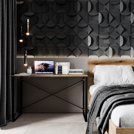 Стіл письмовий Art in Head Line Asсet 120x50x73 см Дуб Евок (AS12100000030)