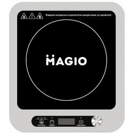 Настільна електроплита однокомфоркова Magio MG-145 2000 Вт Сірий