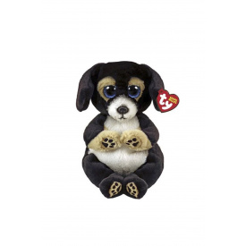 М'якобивна дитяча іграшка TY Такса Ranger 25 см Різнокольоровий ЦБ 00266589