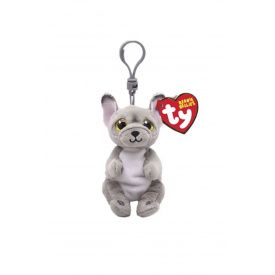 М'якобивна дитяча іграшка TY Сірий пес Wilfred 12 см Різнокольоровий ЦБ 00266571