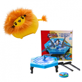 Комплект Arial Настільна гра Penguin Trap та Pusheen cat 10х7см v-12440