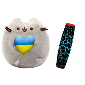 Комплект S&T М'яка іграшка і Антистрес іграшка Mokuru (vol-10416)