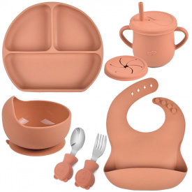 Набор посуды 2Life Y27 6 предметов Коричневый (v-11183)