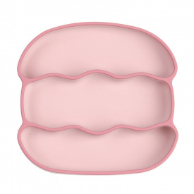 Тарілка Хвиля Y26/19 Рожевий (v-12002)