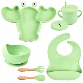 Набор посуды 2Life Y3 6 предметов Зелный (v-11185)