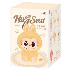 Брелок м'яка плюшева іграшка-сюрприз No Brand Labubu The Monsters have a seat 15 см (2104618546)