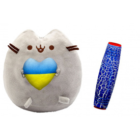 Комплект S&T М'яка іграшка і Антистрес іграшка Mokuru (vol-10414)