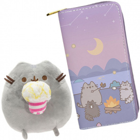 Комплект 2Life Pusheen cat 15х12 см та Гаманець 19х10 см v-12495