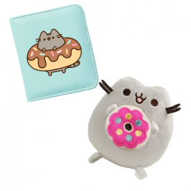 Комплект 2Life М'яка іграшка 15х12 см та Гаманець Pusheen cat v-12481