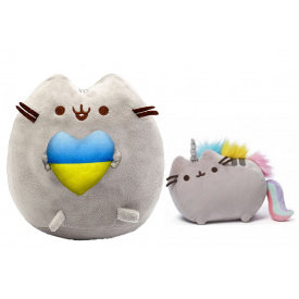 Набір м'яких іграшок S&T Пушин кет 23х25 см та 12х15 см (vol-10395)