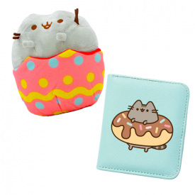 Комплект 2Life М'яка іграшка 15х12 см та Гаманець Pusheen cat v-12482