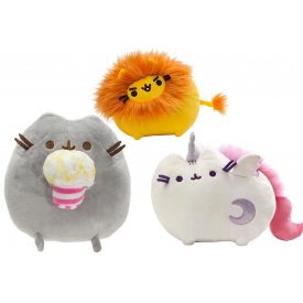 Комплект іграшок 2Life Pusheen cat 15х12 см та Лев 10х7 см v-12459