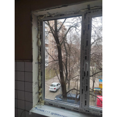 Металопластиковые окна для квартиры из украинского профиля Шостка