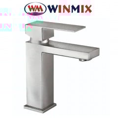 Змішувач для умивальника Winmix KUB HEAVY (Chr-001) SUS304, Польща (нержавіюча сталь) Киев