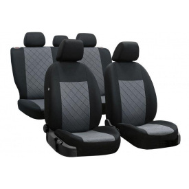 Авточехлы на сиденье для Suzuki Liana 2001-2007 Pok-ter Craft Line с серой вставкой