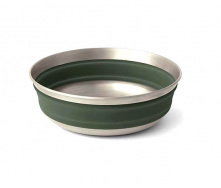 Миска складная Sea to Summit Detour Stainless Steel Collapsible Bowl 665 мл Серо-зеленый (STS ACK039011-052004)