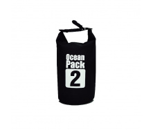 Водонепроницаемая сумка рюкзак гермомешок Ocean Pack 2 л Black (55355215)