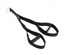 Канат для тяги на трицепс с двойным хватом EZOUS F-10 SOFT TRICEP ROPE 73х5,5 см Черный