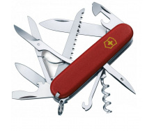 Складной нож Victorinox Huntsman Mat Красный матовый лак с желтым лого (1.3713_M0008p)