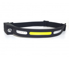 Фонарь аккумуляторный налобный HeadLight WJ-003 3W+COB3W
