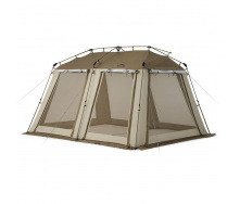 Палатка четырехместная Naturehike Village CNH23ZP12003 365x305x215 см Коричневый (2328892525)